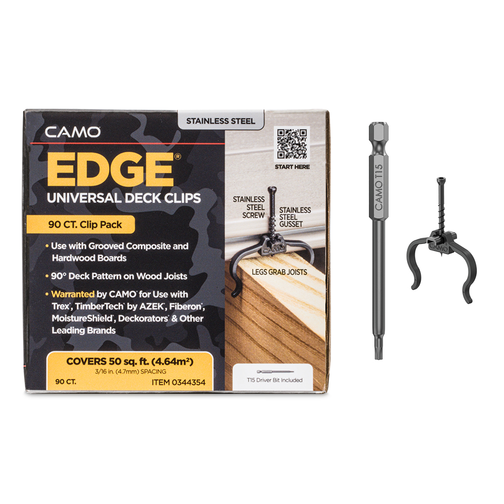 EDGE® Clips CAMO Fasteners