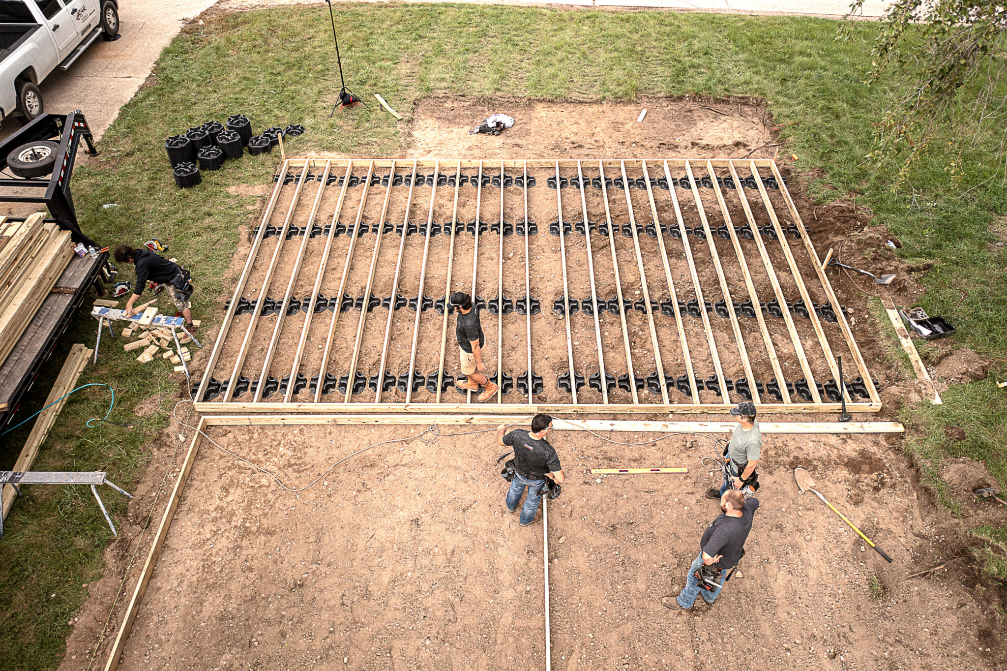 Floating Box Foundation How-To Build a Strong Floating Foundation with CAMO BLOCK - CAMO Fasteners